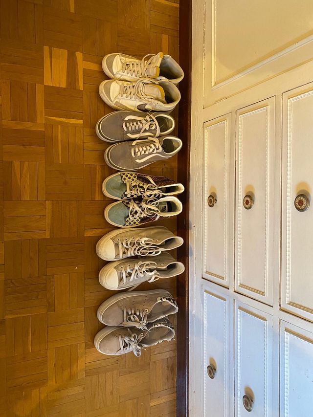 Lote 5 pares zapatillas deportivas y botas T.39