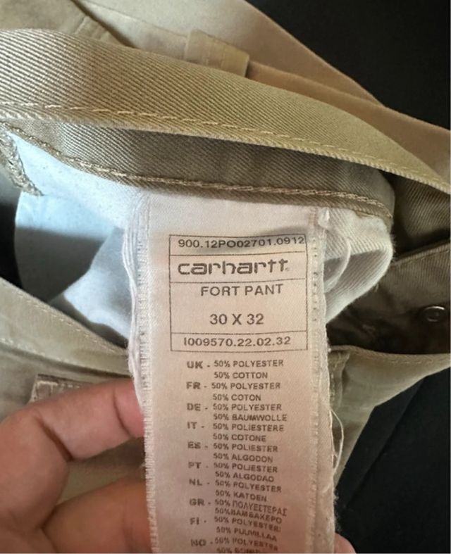 Carhartt Pantaloni Beige 30x32