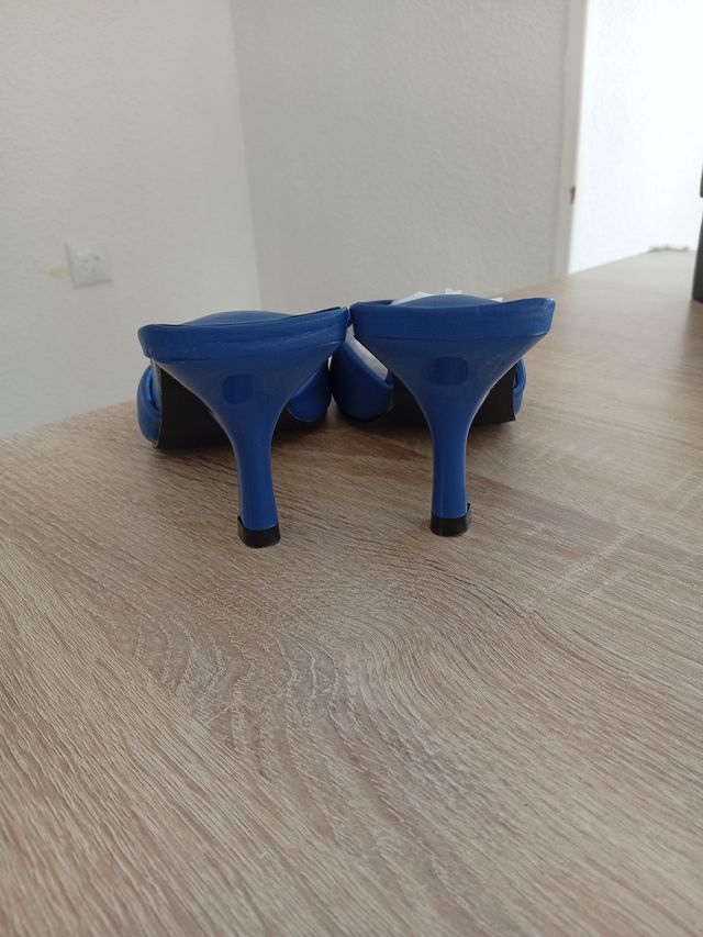 Sandalias Mujer Buonarotti Azul Talla 40