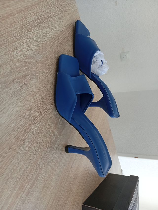 Sandalias Mujer Buonarotti Azul Talla 40