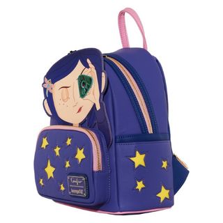 Loungefly Mochila Bolso Coraline Estrellas Glow