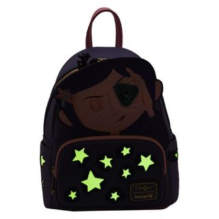 Loungefly Mochila Bolso Coraline Estrellas Glow