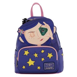 Loungefly Mochila Bolso Coraline Estrellas Glow