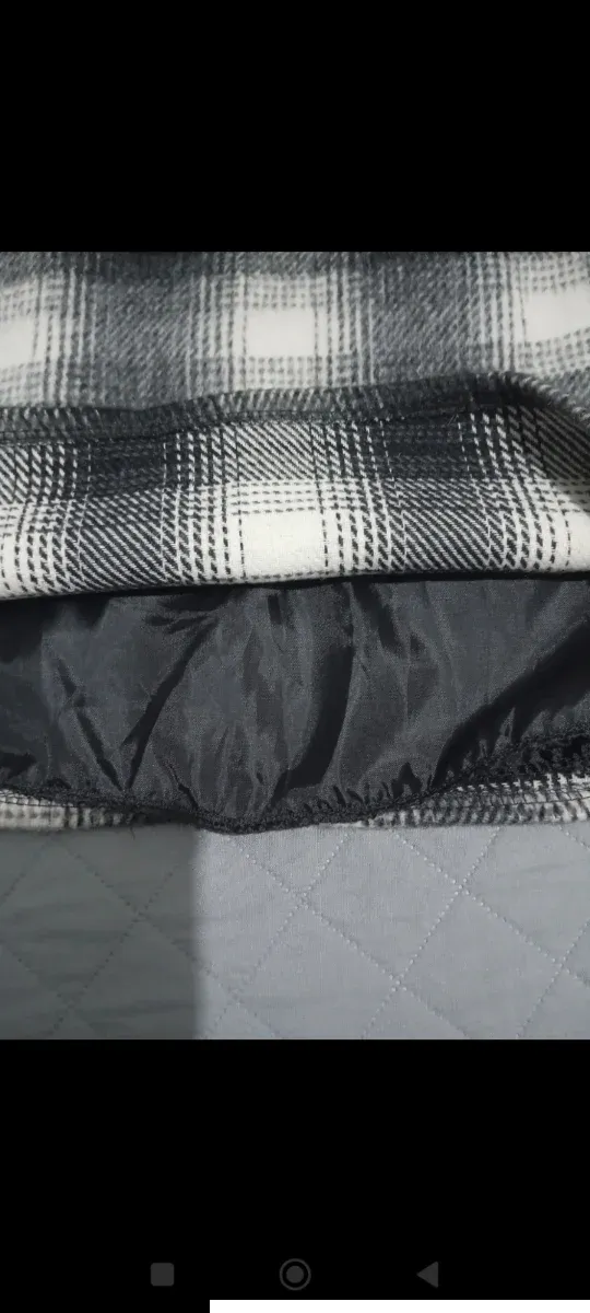 Gonna a quadri in lana