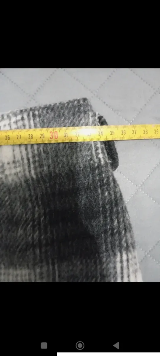 Gonna a quadri in lana