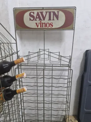 Estantería Vinos Savin Metal Vintage.
