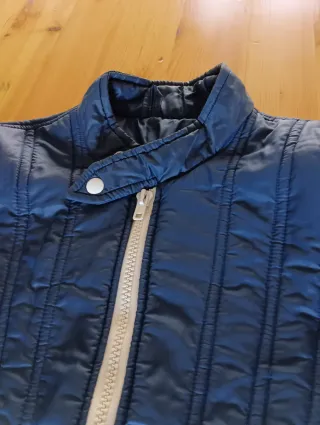 Giacca a vento donna vintage blu