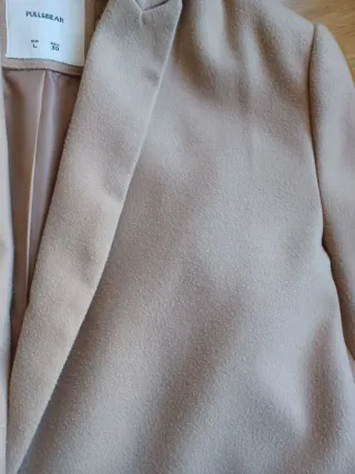 Chaqueta blazer Pull&Bear - Talla L Beige claro