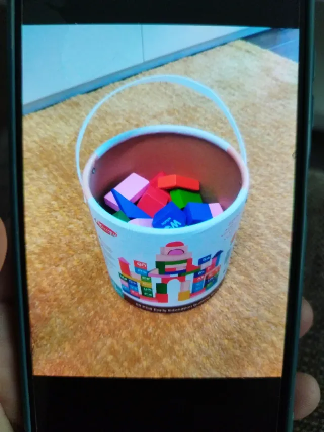 Juegos de construcción de madera con letras