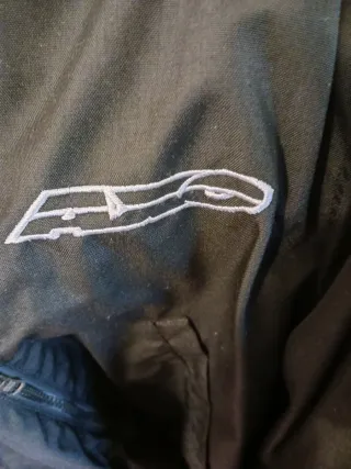 Chaqueta Moto Doble Protección Negra