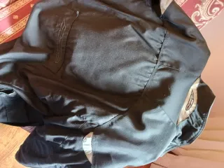 Chaqueta Moto Doble Protección Negra