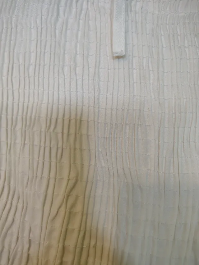 Vestido largo Zara blanco