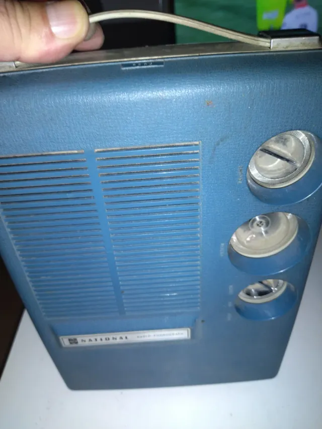 Radio Tocadiscos National Azul