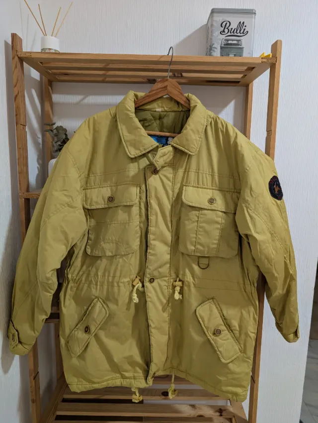 Parka Vintage Mostaza Talla L
