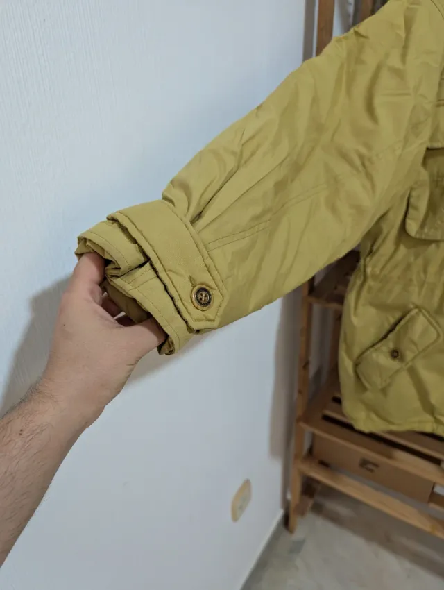 Parka Vintage Mostaza Talla L