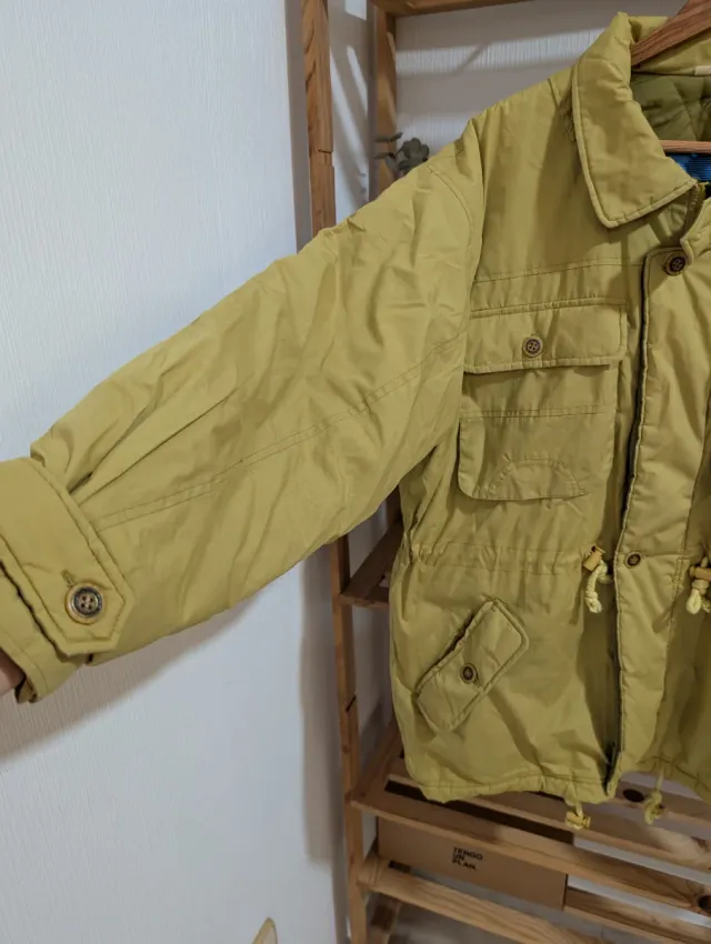 Parka Vintage Mostaza Talla L