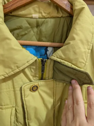 Parka Vintage Mostaza Talla L