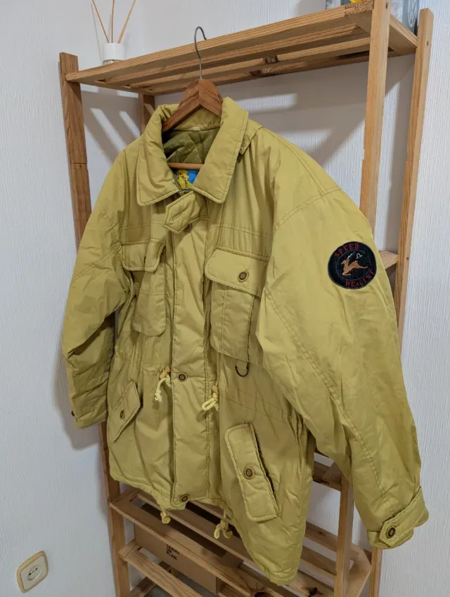 Parka Vintage Mostaza Talla L