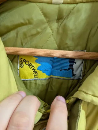 Parka Vintage Mostaza Talla L