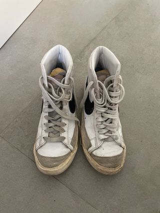 Nike Blazer Mid Zapatillas Blancas Talla 42