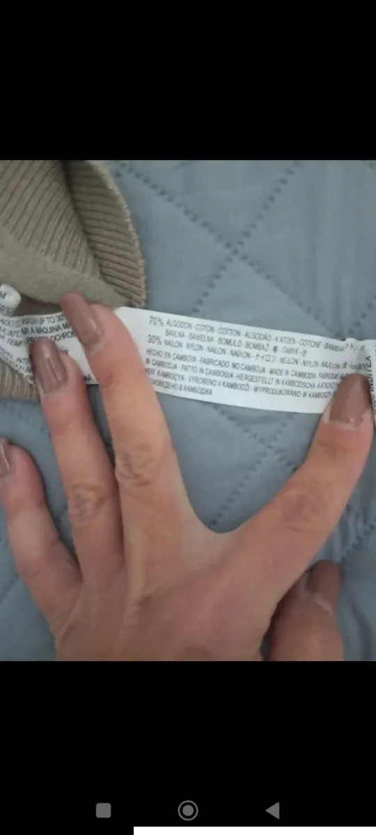 Pullover manica corta collo dolcevita beige