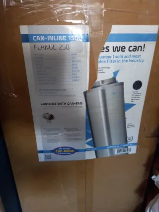 Filtro Can-Inline 1500 Flange 250