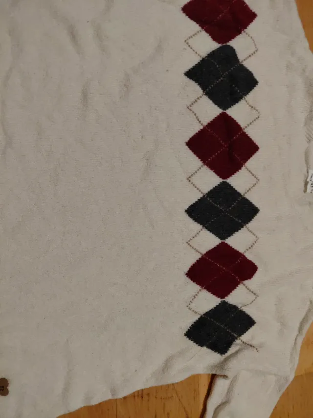 Jersey Brownie Rombo Beige