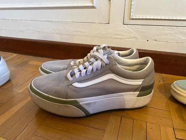 Zapatillas Vans grises talla 39