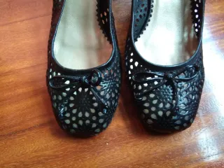 ZAPATOS 38 TACÓN BAJO tacones zuecos botas botines