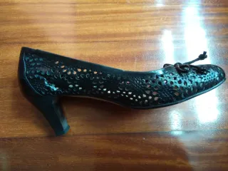 ZAPATOS 38 TACÓN BAJO tacones zuecos botas botines