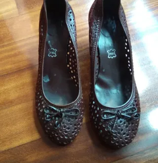 ZAPATOS 38 TACÓN BAJO tacones zuecos botas botines