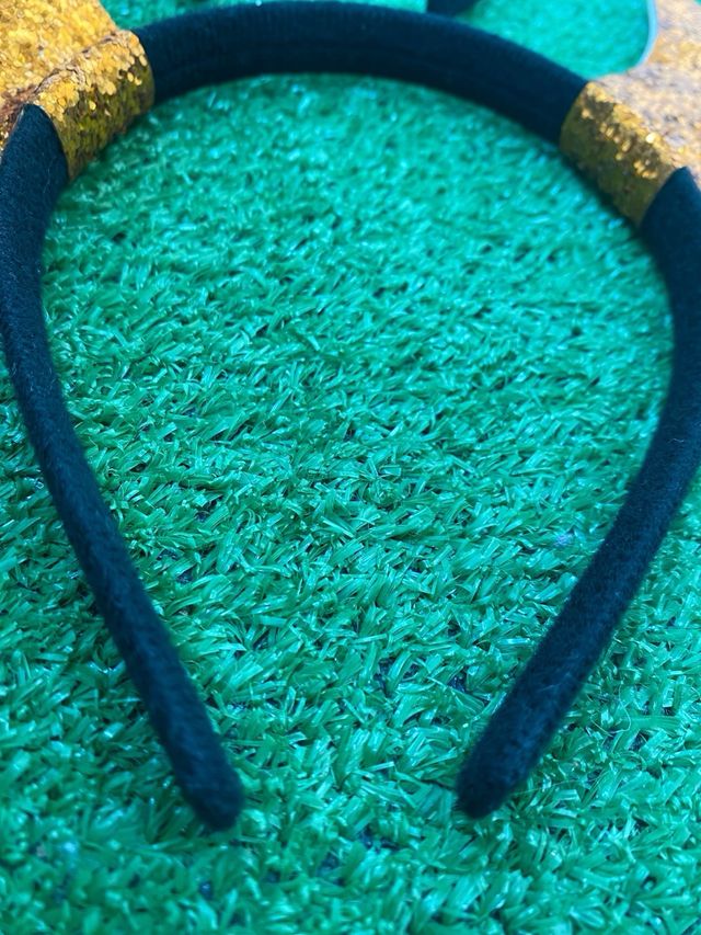 Lote 2 Diademas cuernos Brillantes Disfraz