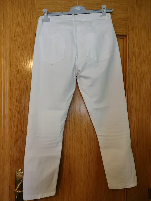 Pantalón Kiabi blanco