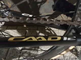 Bicicleta Cannondale Negra talla 54 /L