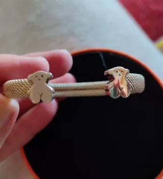 Pulsera Tous Plata Oso