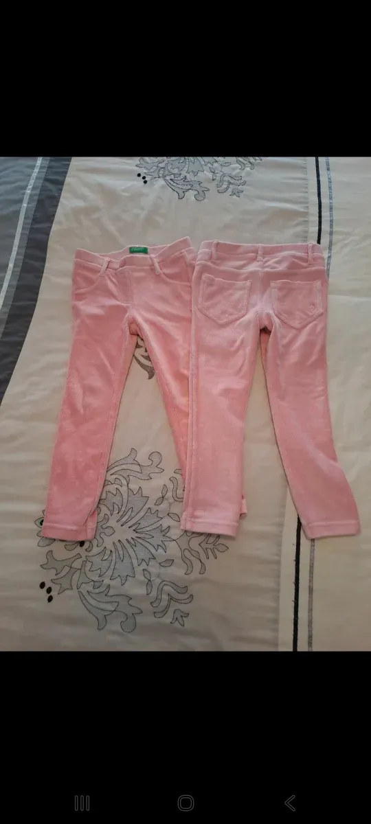 Leggings pana Benetton gemelas 4 años