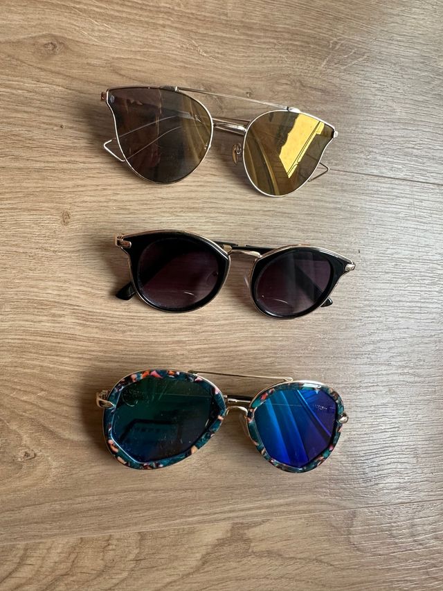 Conjunto de 3 gafas de sol