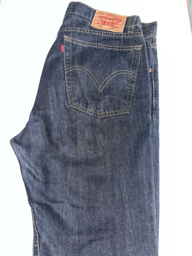 Pantalón Levi's 505 Talla 32x32 Azul