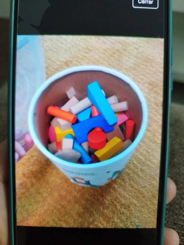 Juego de construcción de madera