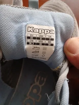 Scarpe Kappa Unisex Grigio Azzurro