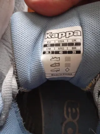 Scarpe Kappa Unisex Grigio Azzurro