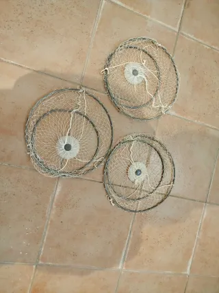 Cangrejeras de pesca (3 unidades)