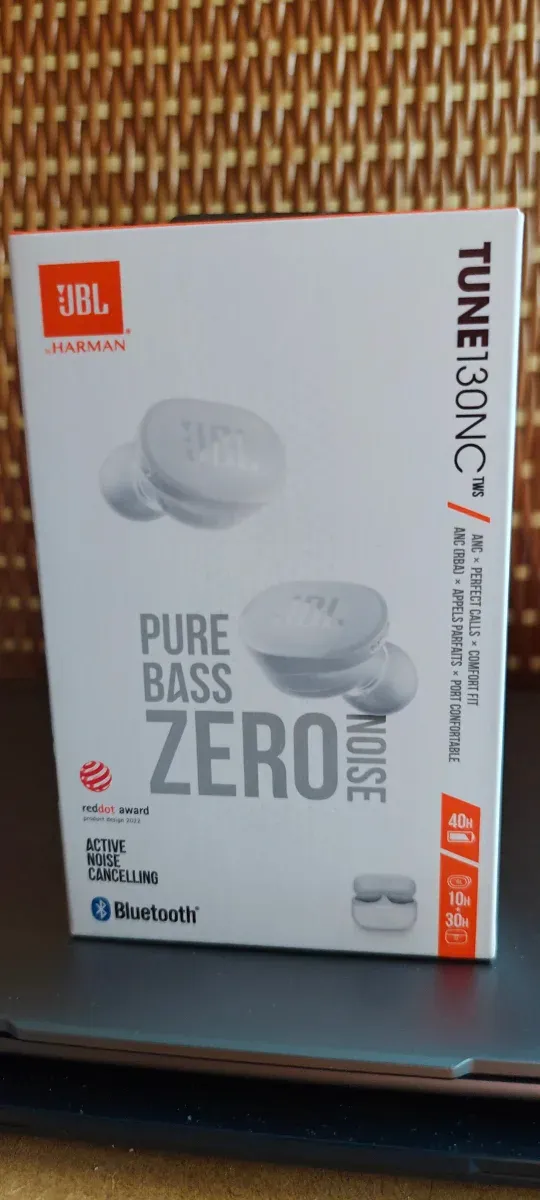 Auriculares JBL TUNE130NC Blancos