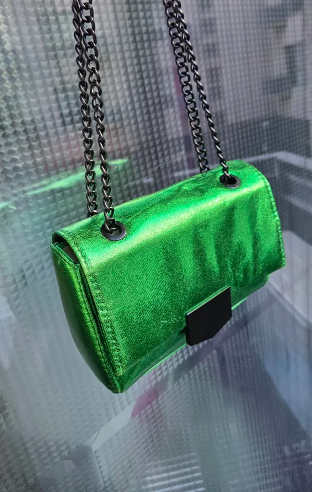 Bolso de fiesta verde