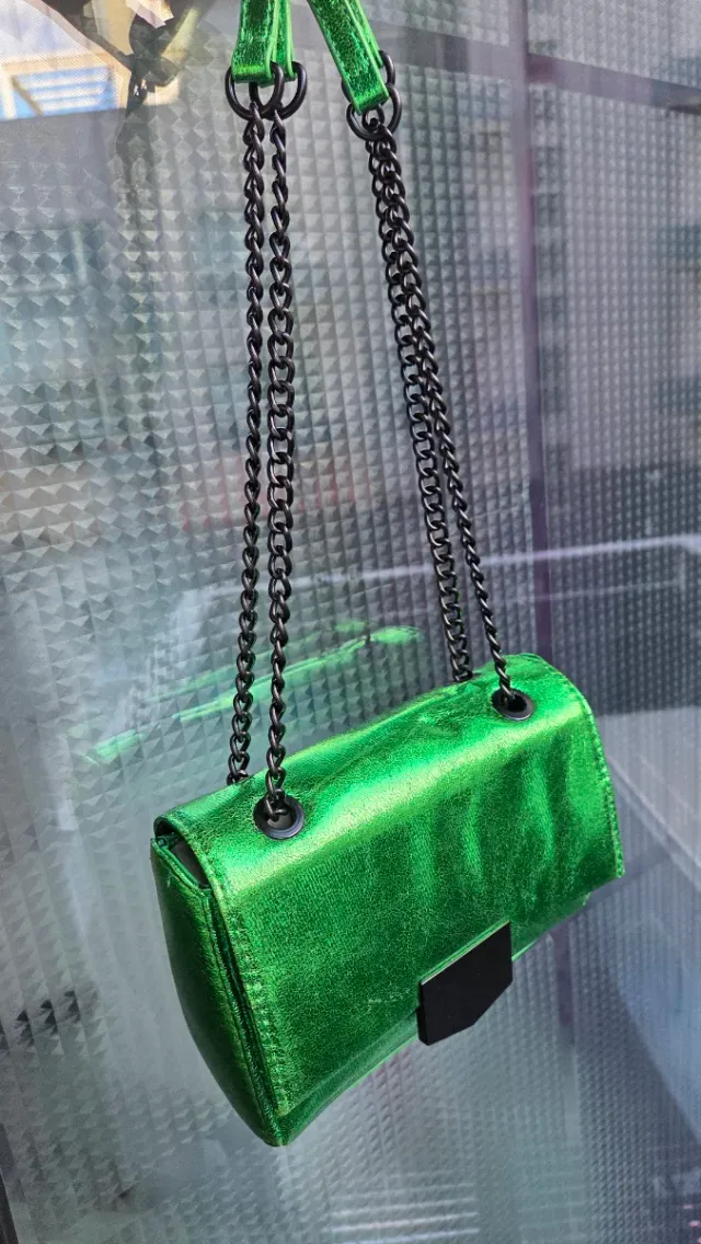 Bolso de fiesta verde