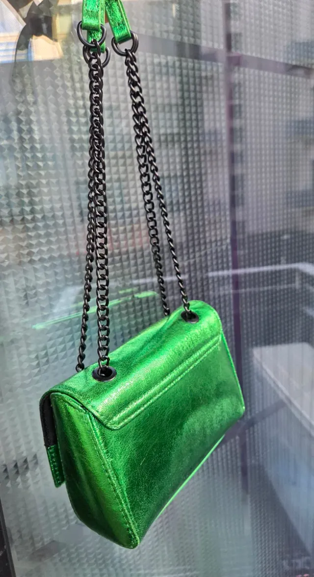 Bolso de fiesta verde