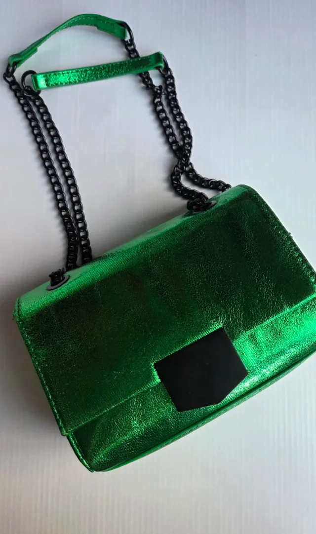 Bolso de fiesta verde