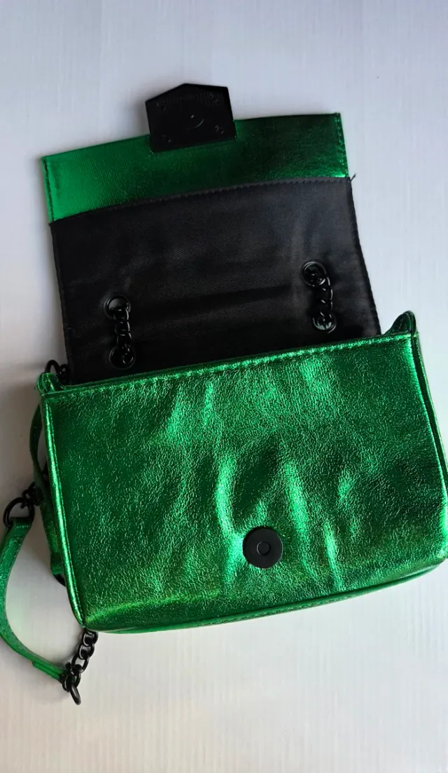 Bolso de fiesta verde