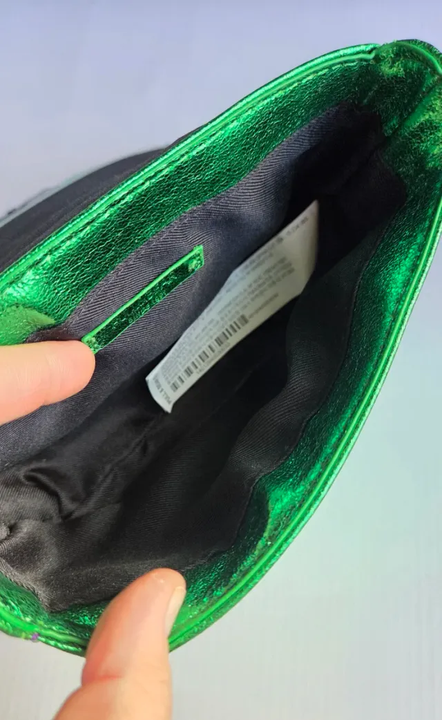 Bolso de fiesta verde