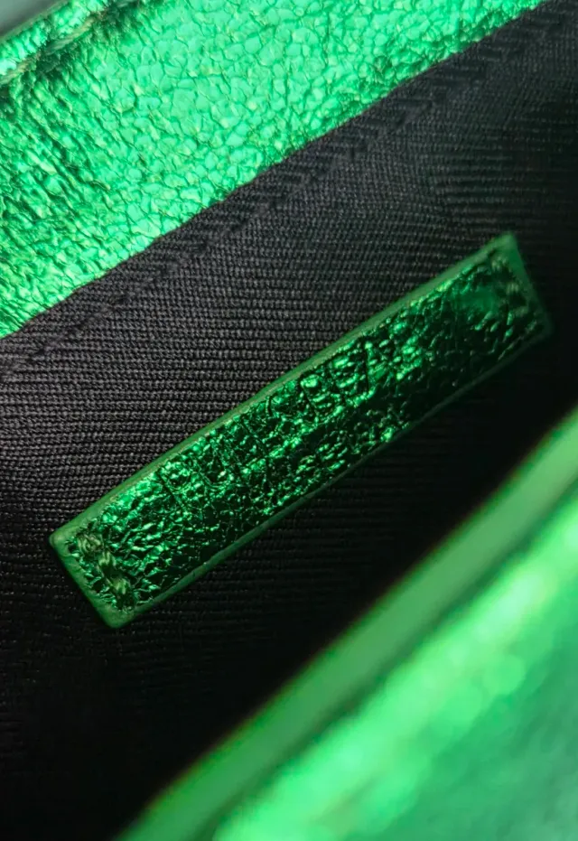 Bolso de fiesta verde